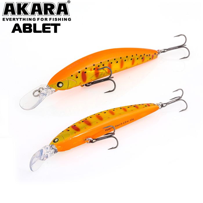 

Воблер Akara Ablet 90F 12гр. 3/7 oz 3,5 in A177, Разноцветный, Ablet