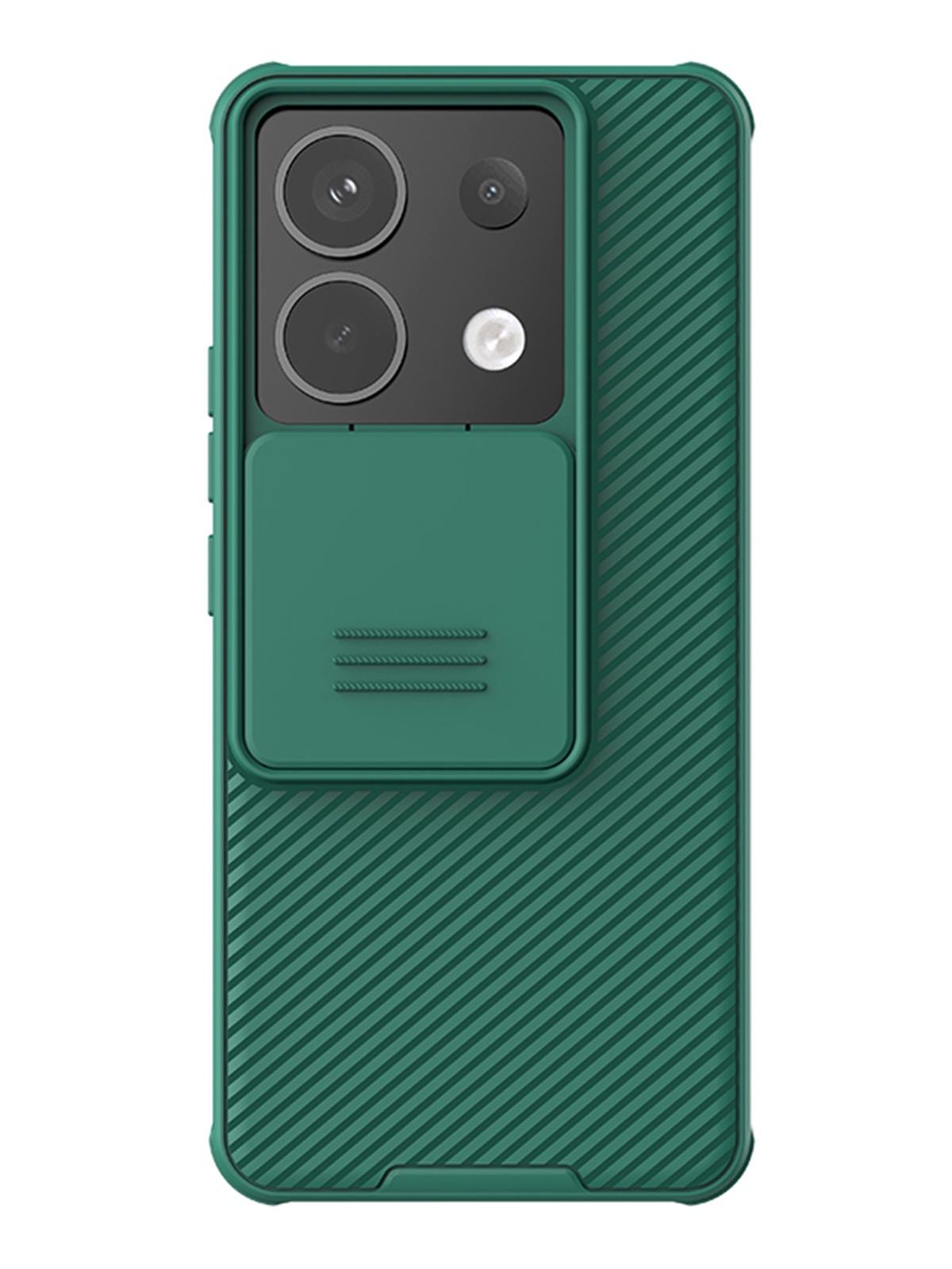 

Чехол Nillkin CamShield Pro для Xiaomi Redmi Note 13 Pro 5G/Poco X6 5G, зеленый, CamShield Pro