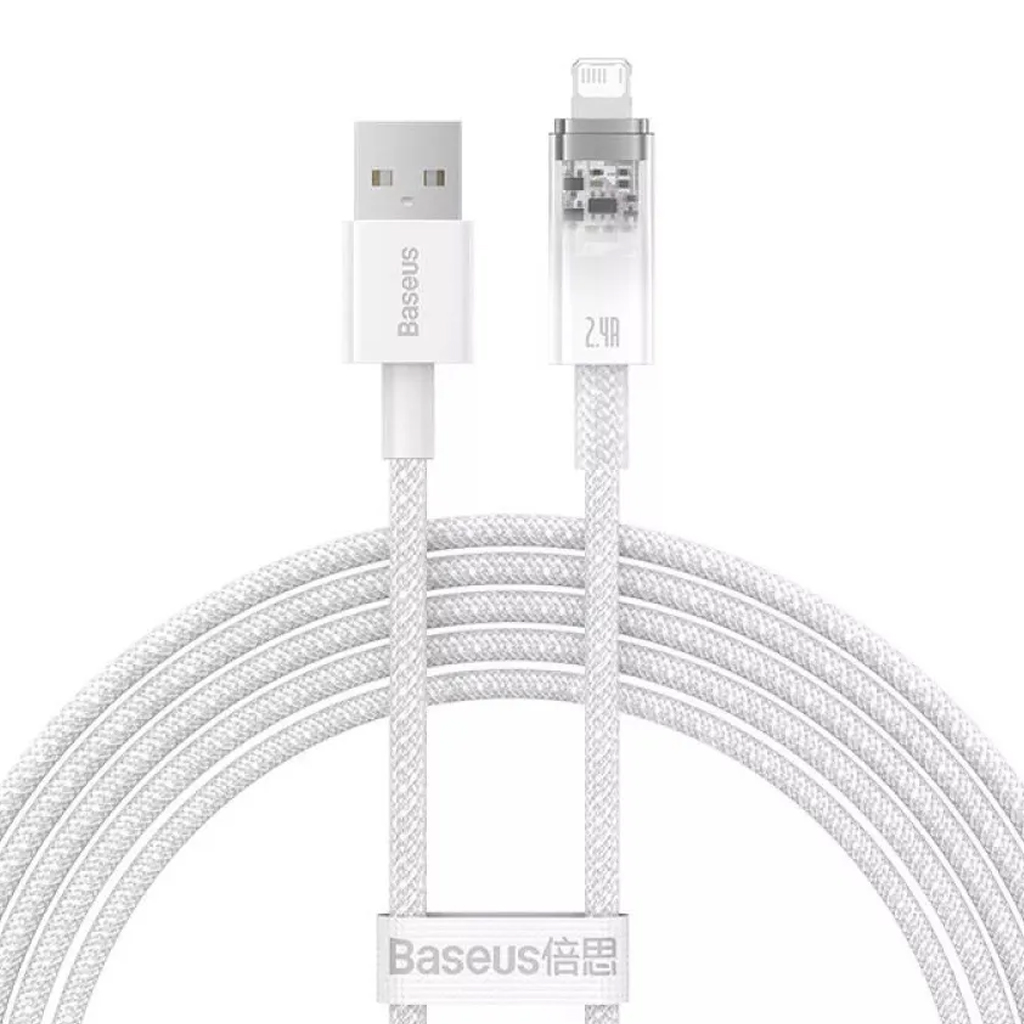 Кабель Baseus 2m White (CATS010102)