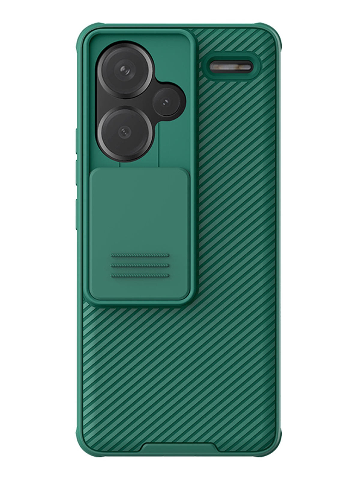 

Чехол Nillkin CamShield Pro для Xiaomi Redmi Note 13 Pro+ 5G зеленый, CamShield Pro