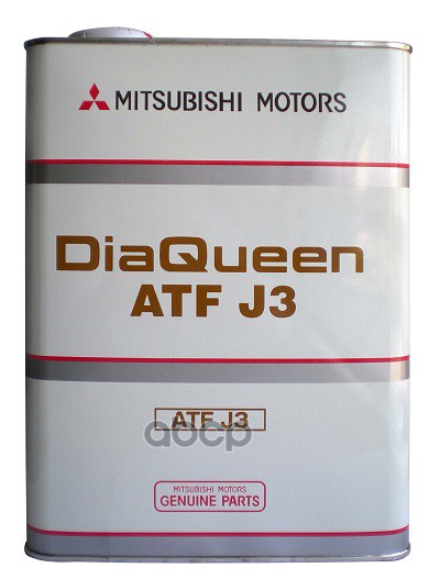 

Масло Трансмиссионное Mitsubishi 4031610 J-3 6-Ти Ступ. Акпп 4л (Совместима С J2) MITSUBIS