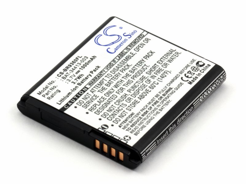 

Аккумуляторная батарея CameronSino CS-BR9360FL для КПК BlackBerry EM1 9350, 9360, 9370 (10