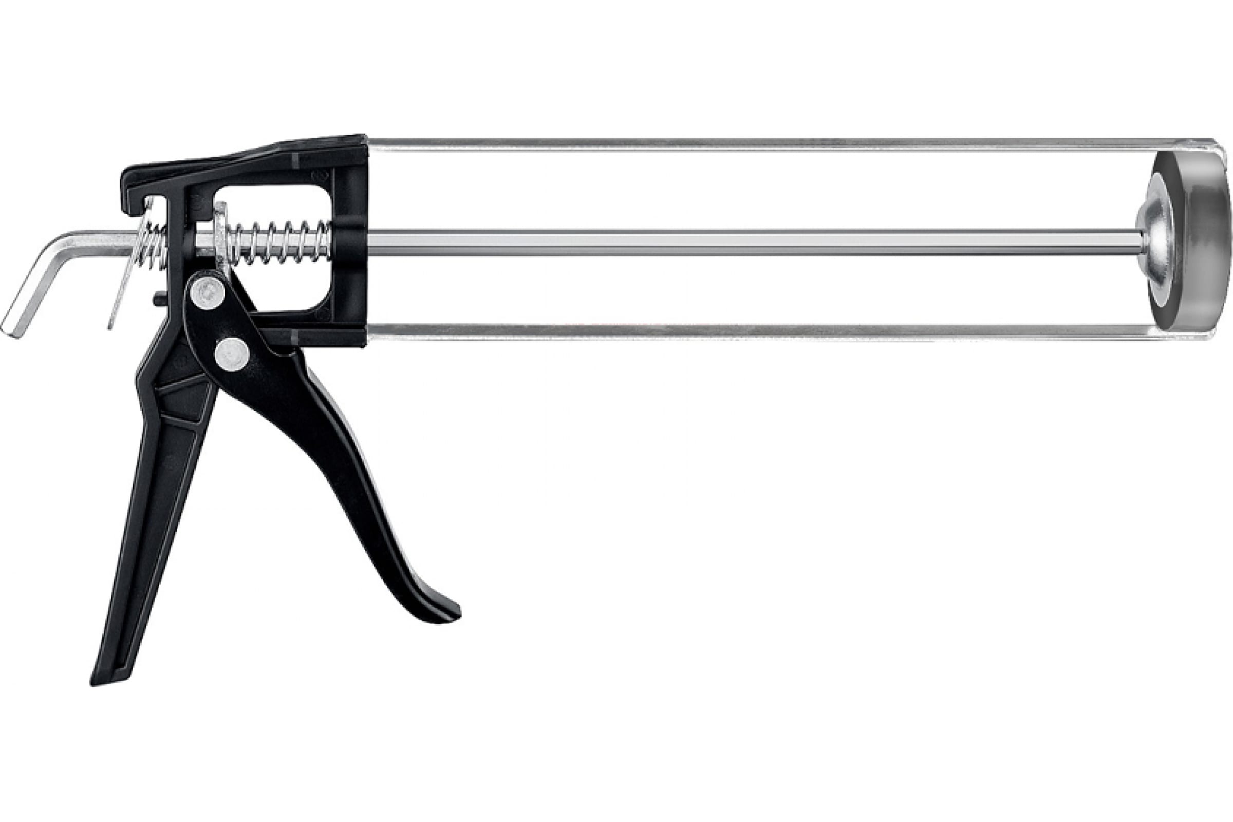 Монтажник Пистолет для герметика скелетный Стандарт 600102 скелетный усиленный пистолет для герметика монтажник
