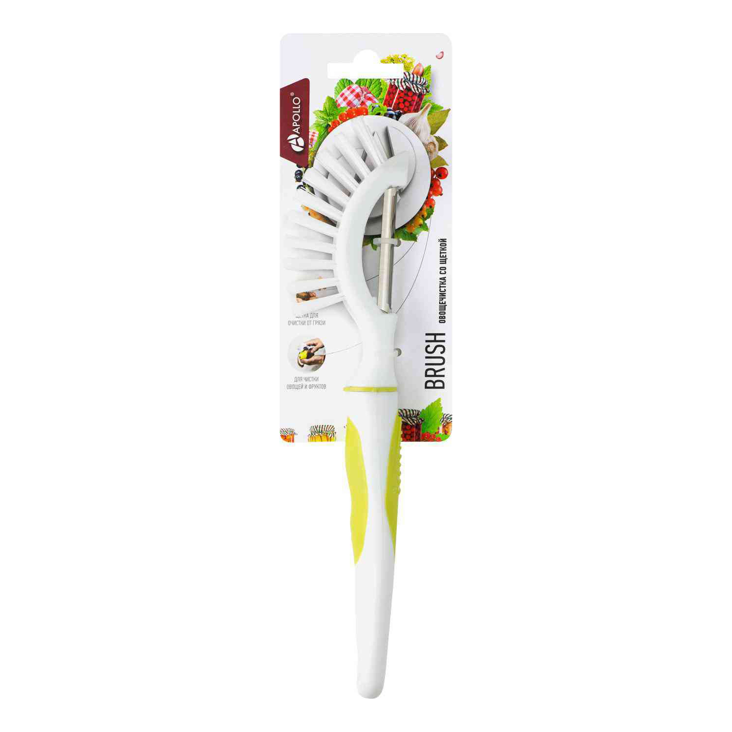 

Овощечистка Apollo Brush с щеткой