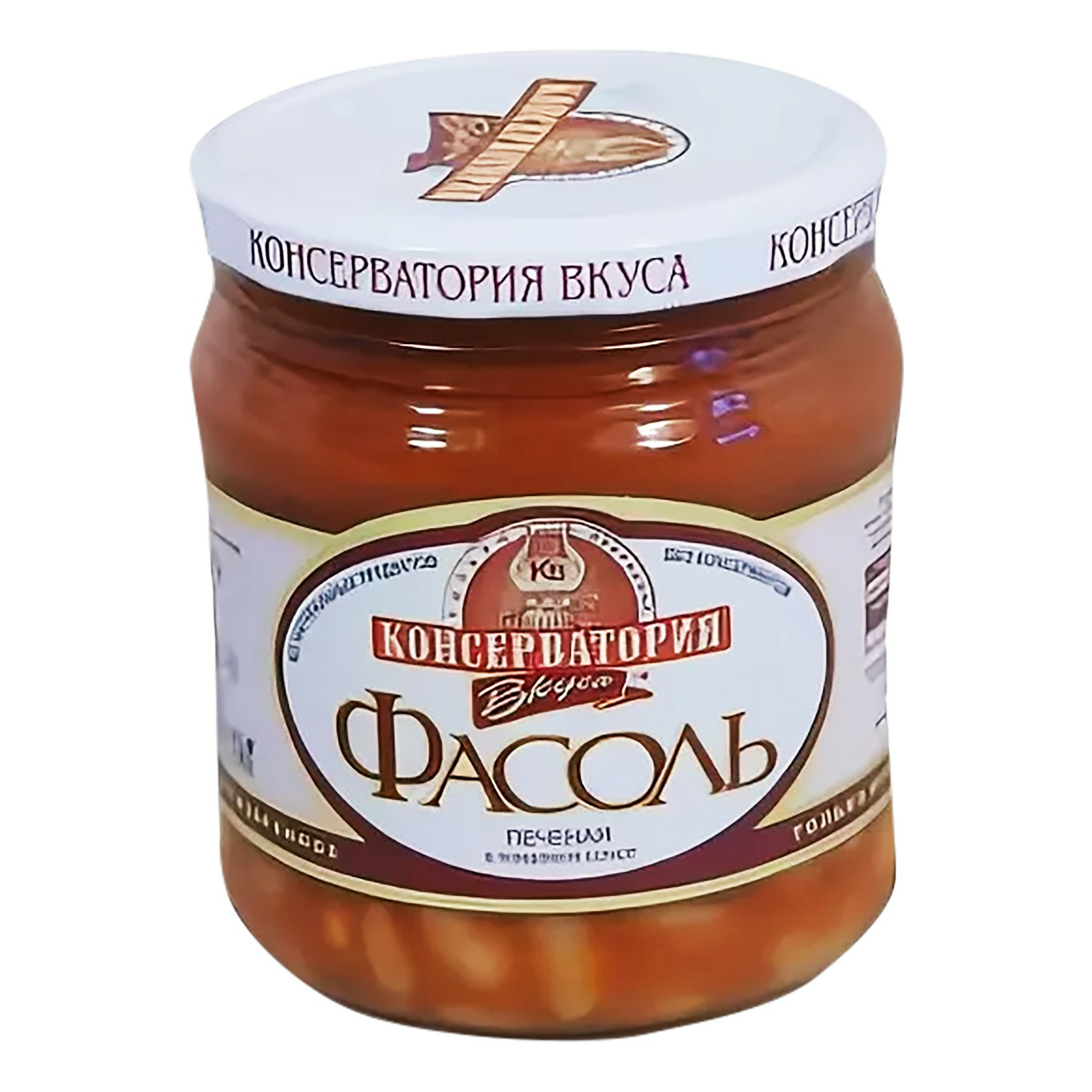 

Фасоль Консерватория вкуса в томатном соусе 470 г