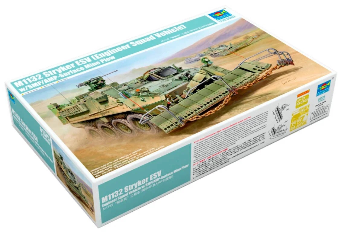

01575P Американский БТР M1132 Stryker ESV с минным тралом SMP/AMP
