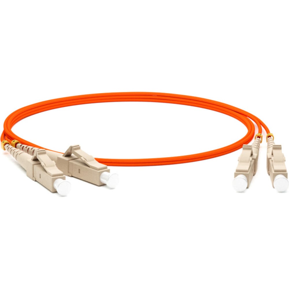

Волоконно-оптический шнур Hyperline FC-D2-50-LC/PR-LC/PR-H-50M-LSZH-OR патч-корд MM 50/1 2