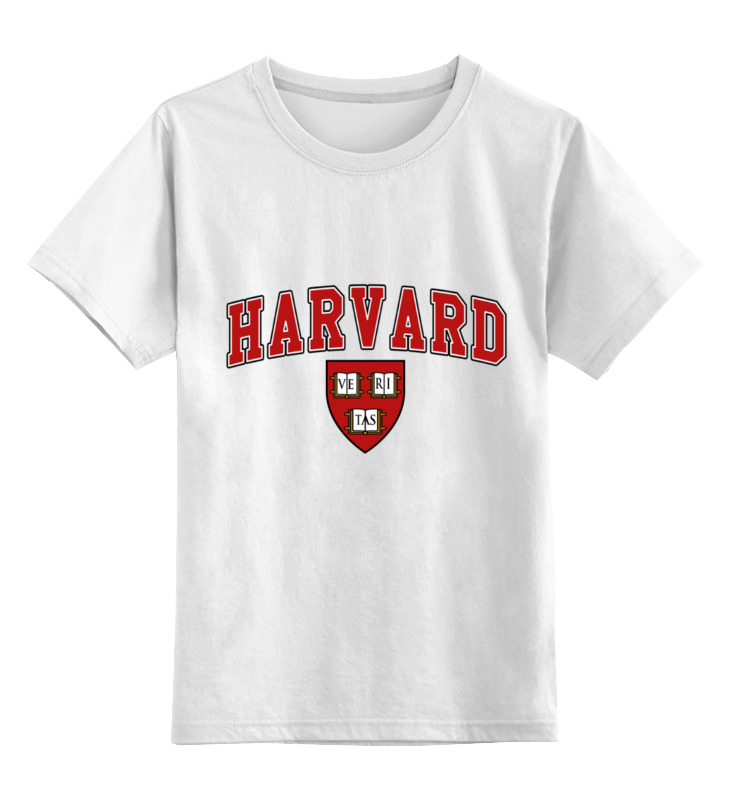 

Футболка детская Printio Harvard цв. белый р. 152, Harvard