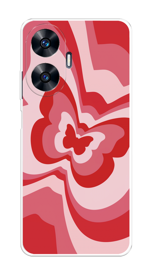 

Чехол Homey на Realme C55 "Бабочка в стиле хиппи", Красный;розовый, 2513850-1