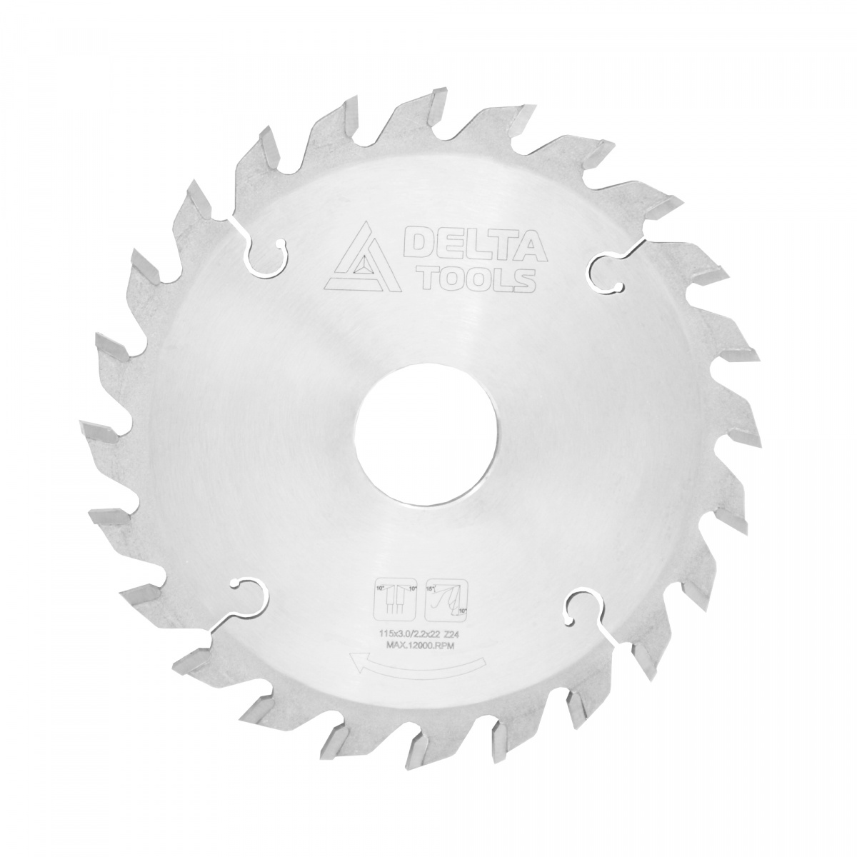 Дисковая пила DELTA TOOLS 06-4027, диск 115 мм