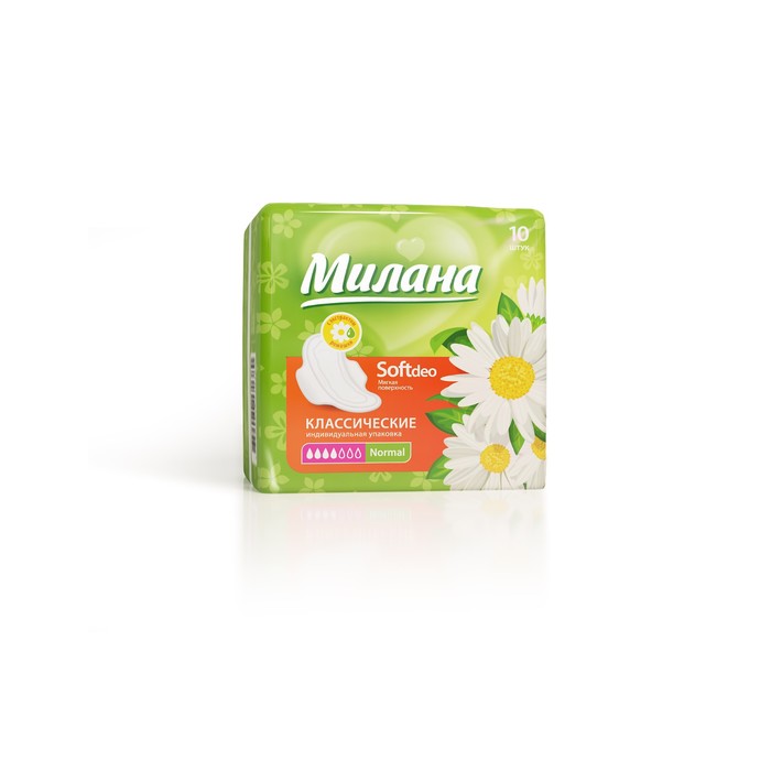 Прокладки Милана Classic Normal soft Deo 10 шт