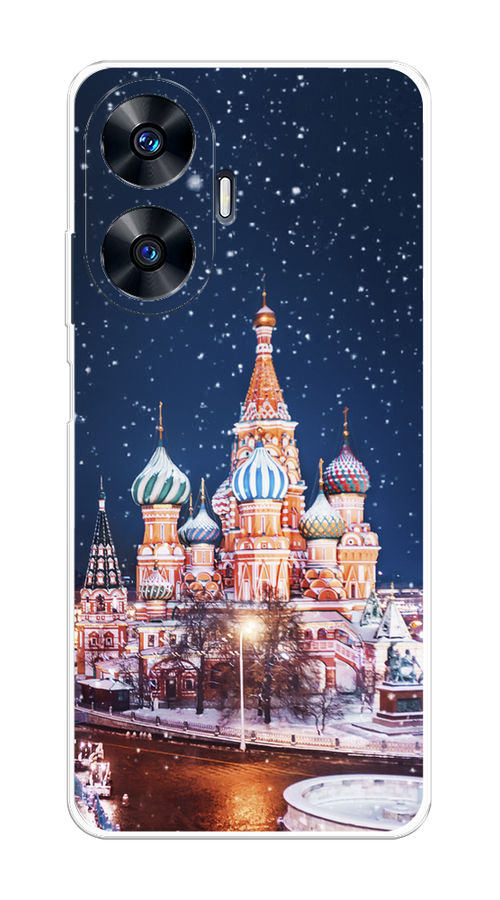 

Чехол Homey на Realme C55 "Москва 1", Коричневый;синий;белый, 2513850-1