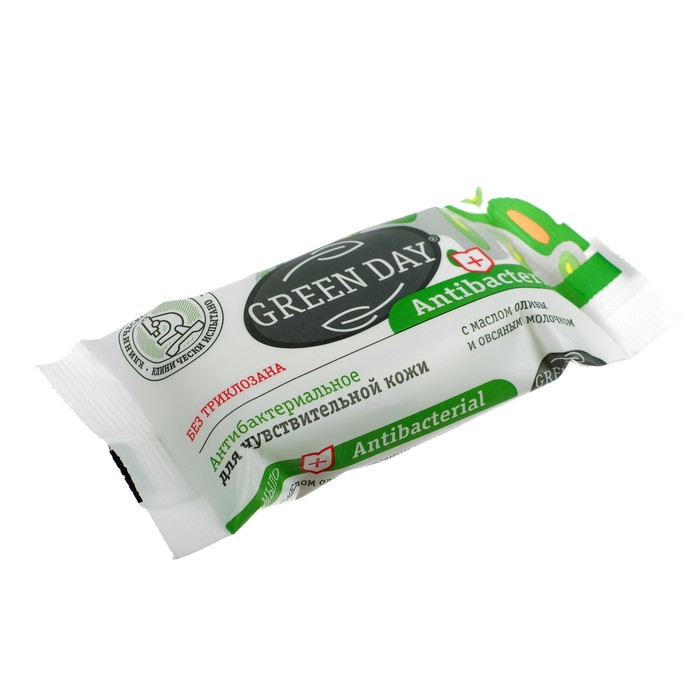 

Антибактериальное мыло Green Day, для чувствительной кожи, 90 г (3 шт)
