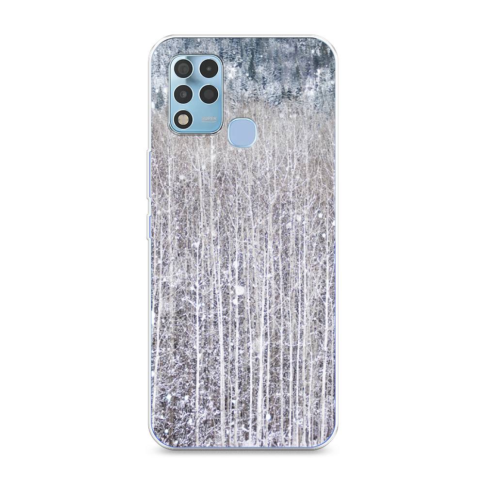 

Чехол для Infinix Hot 11 G37 "Снежный лес", Бежевый;серый;белый, 3102150-5