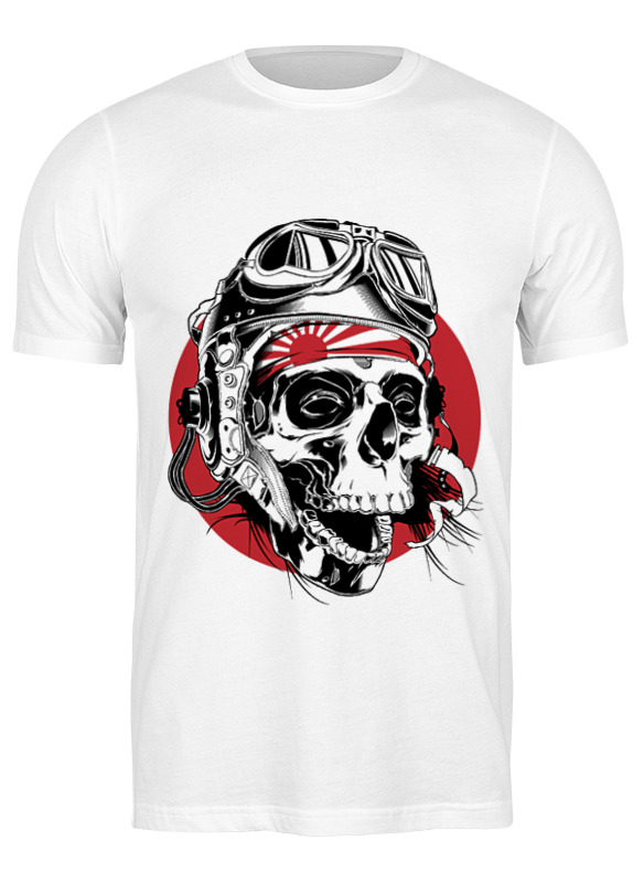 

Футболка мужская Printio Камикадзе белая 3XL, Белый, Камикадзе