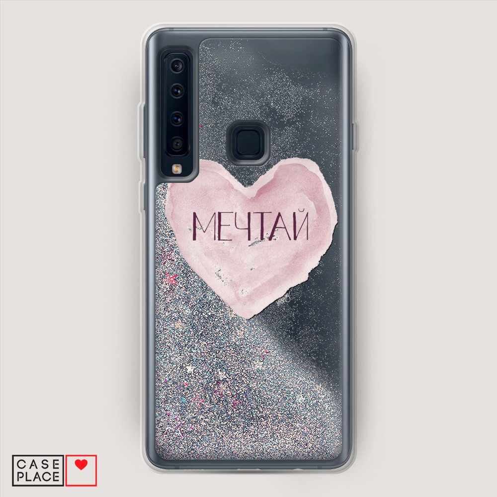 

Жидкий чехол с блестками "Звездный единорог" на Samsung Galaxy A91