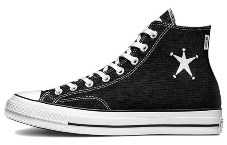 

Кеды унисекс Converse Stussy Chuck Taylor All Star 70s черные 37.5 EU, Черный, Stussy x Converse Chuck Taylor All Star 70s