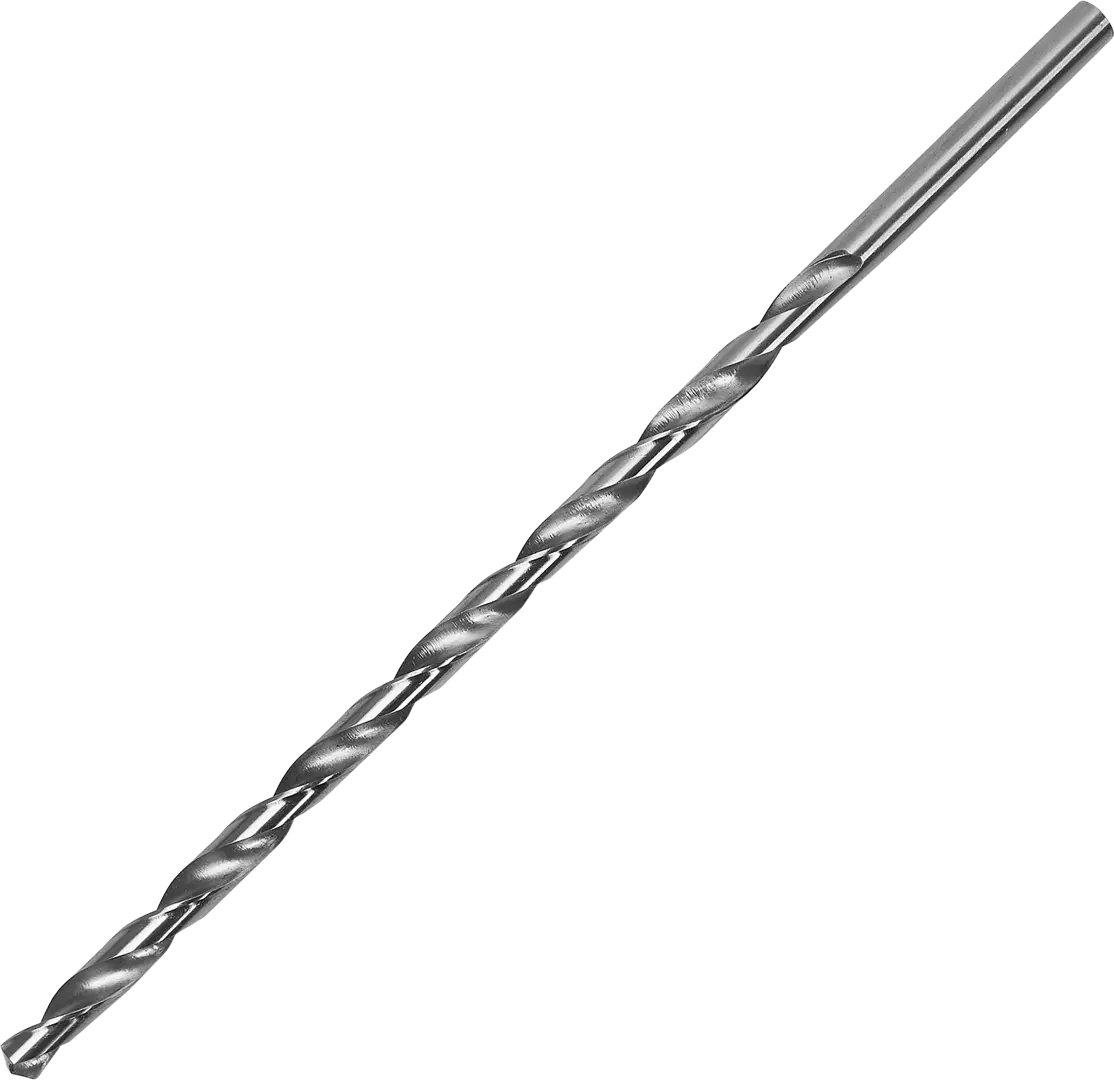 Сверло спиральное по металлу удлиненное HSS Vertextools 10x300 мм