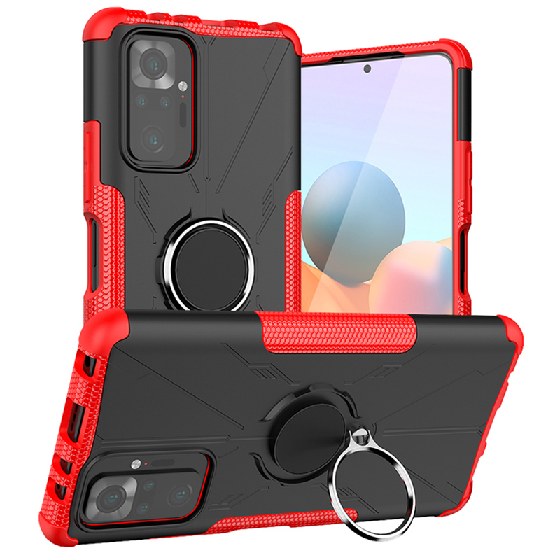 

Чехол Panzer Case для Xiaomi Redmi Note 10 Pro, красный, Panzer Case