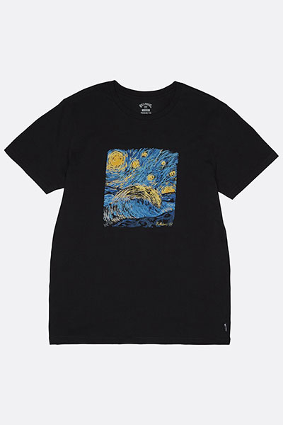 

Футболка мужская Night Session Billabong черная XL, Night Session