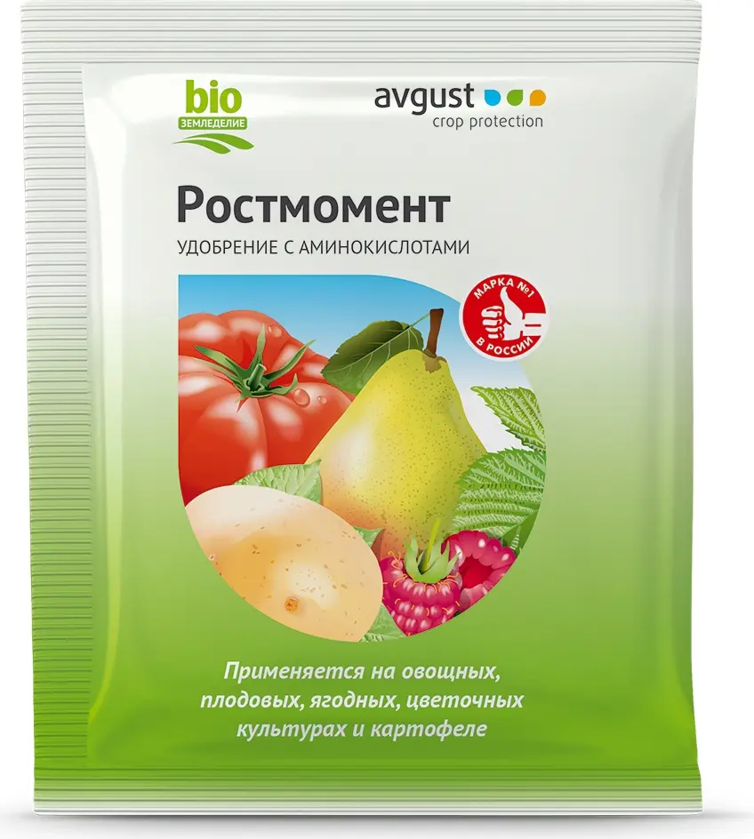 Удобрение Ростмомент для плодовых и овощных культур 100 г