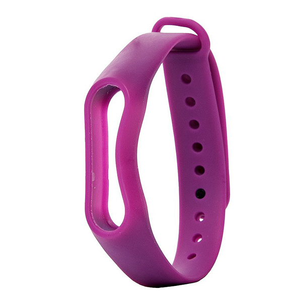 

Ремешок Xiaomi Mi Band 2 силиконовый <фиолетовый>