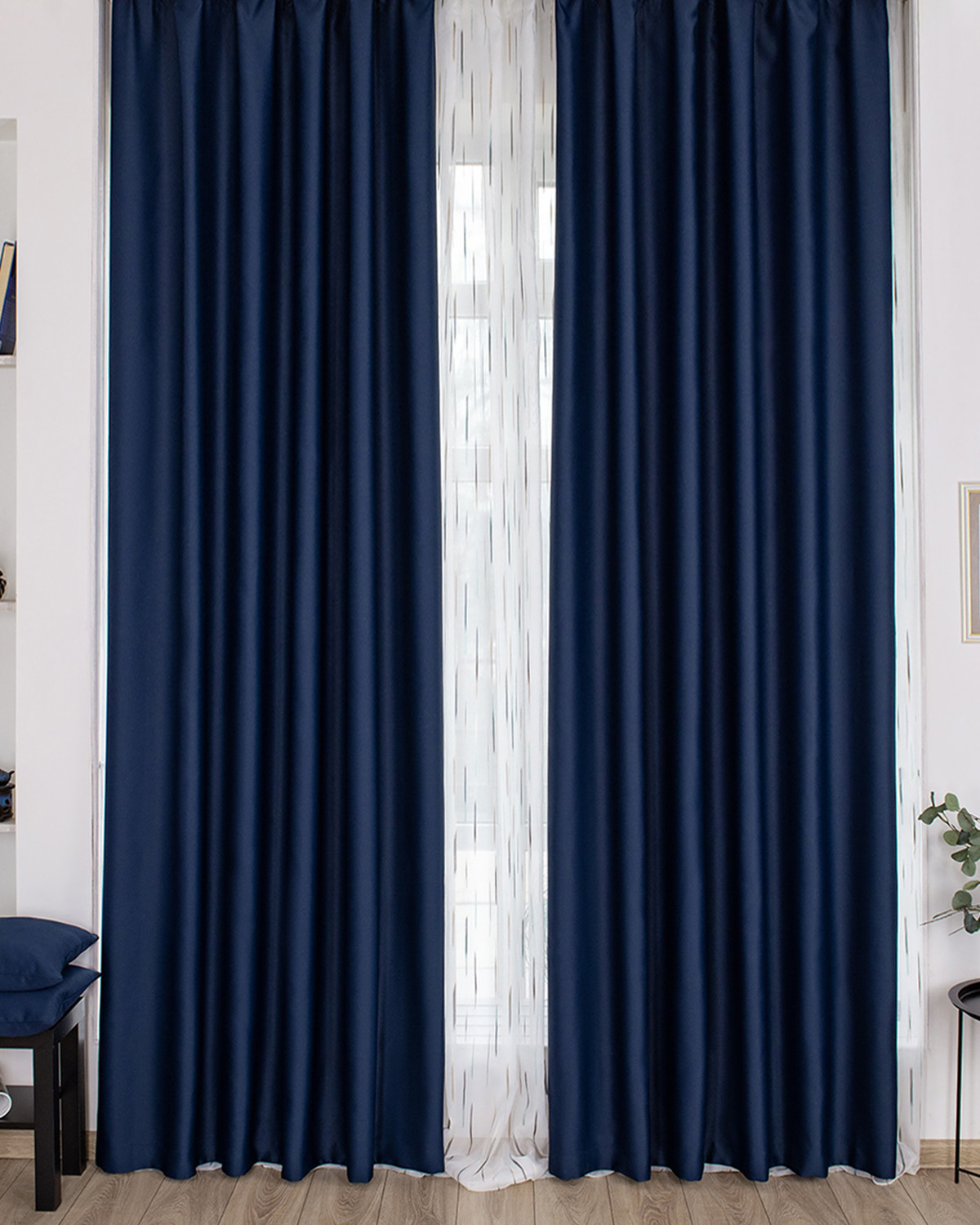 

Комплект штор Блэкаут 150х265 Амадео Ночное небо Evrika Home, Амадео 2ш