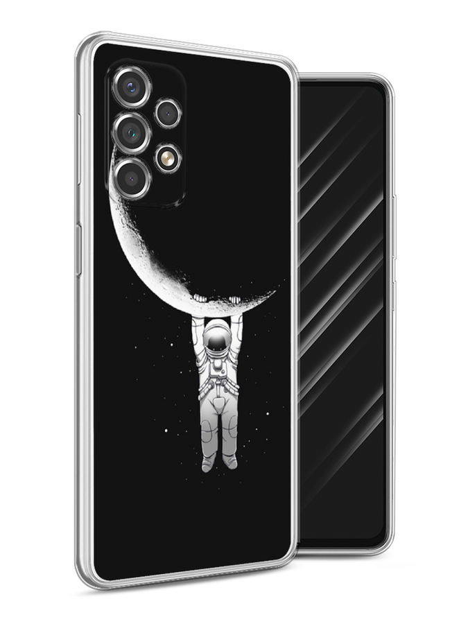 

Чехол Awog на Samsung Galaxy A53 / Самсунг A53 "Космонавт", Белый;черный, 2104550-4
