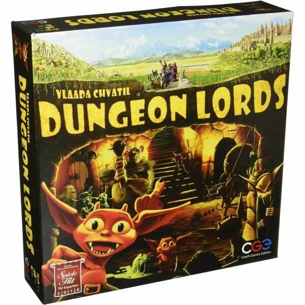 

Настольная игра Czech Games Edition Dungeon Lords (лорды подземелий), База