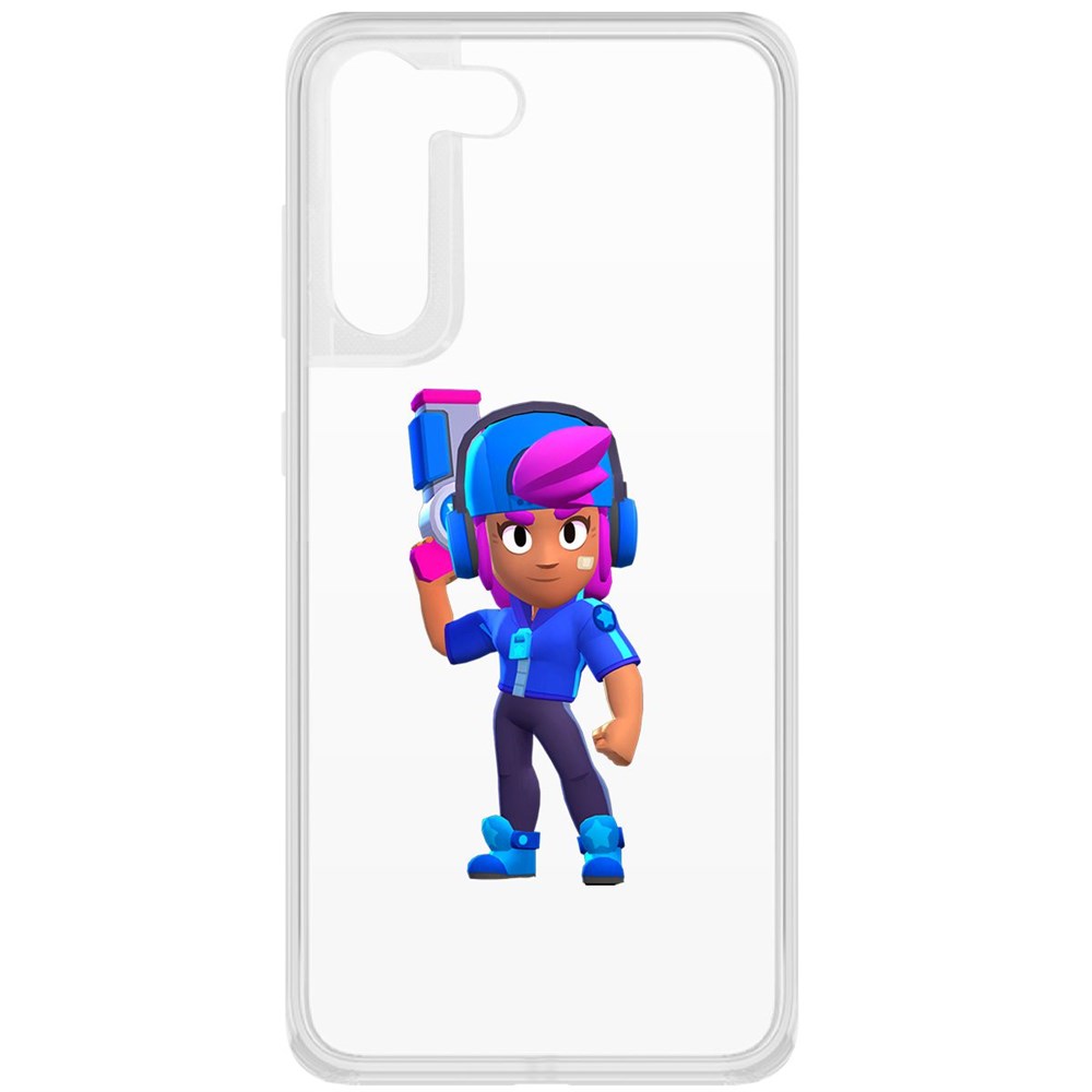 

Чехол-накладка Brawl Stars-Звёздная Шелли для Samsung Galaxy S21 FE 5G