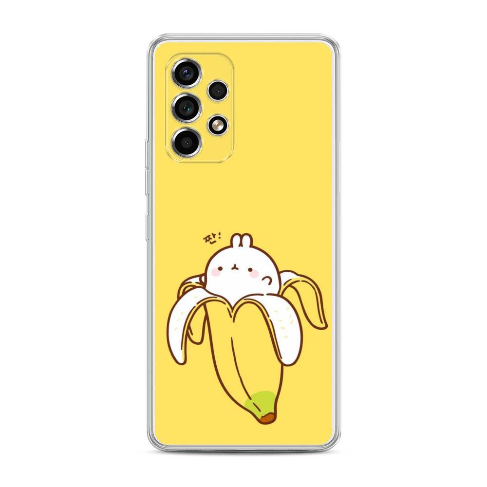 

Чехол Awog на Samsung Galaxy A53 / Самсунг A53 "Зайчик-бананчик", Желтый;белый, 2104550-2