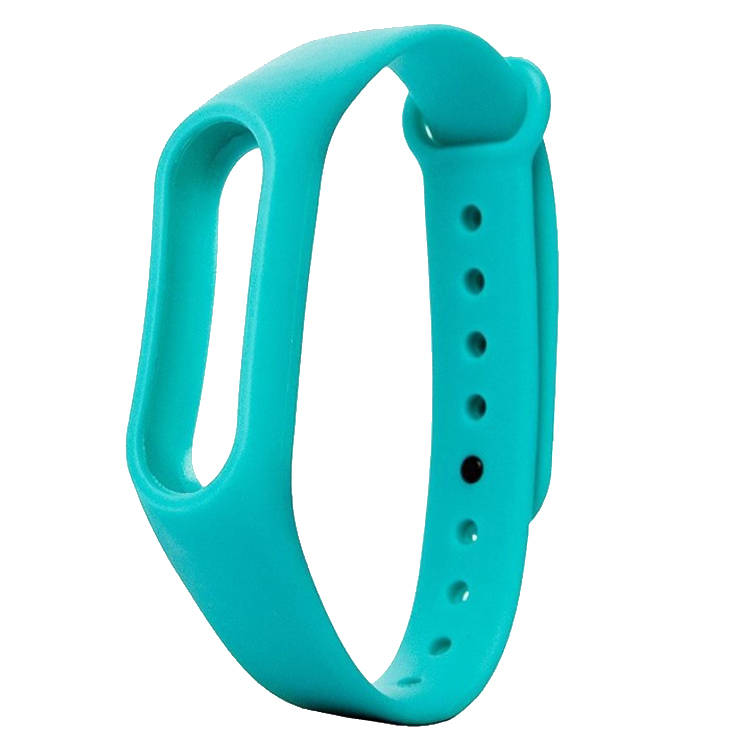 

Ремешок Xiaomi Mi Band 2 силиконовый <бирюзовый>