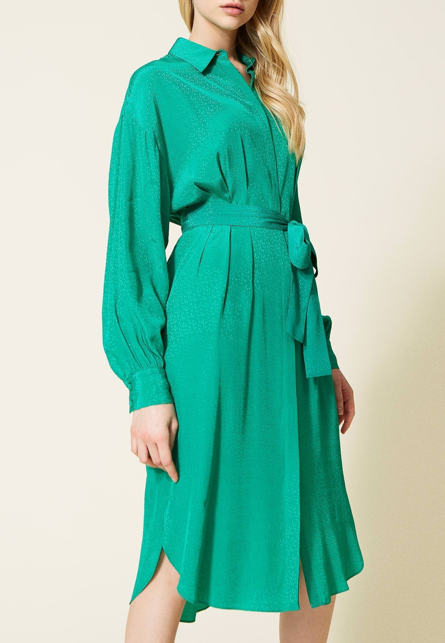 Платье женское TWINSET 144863 зеленое 40