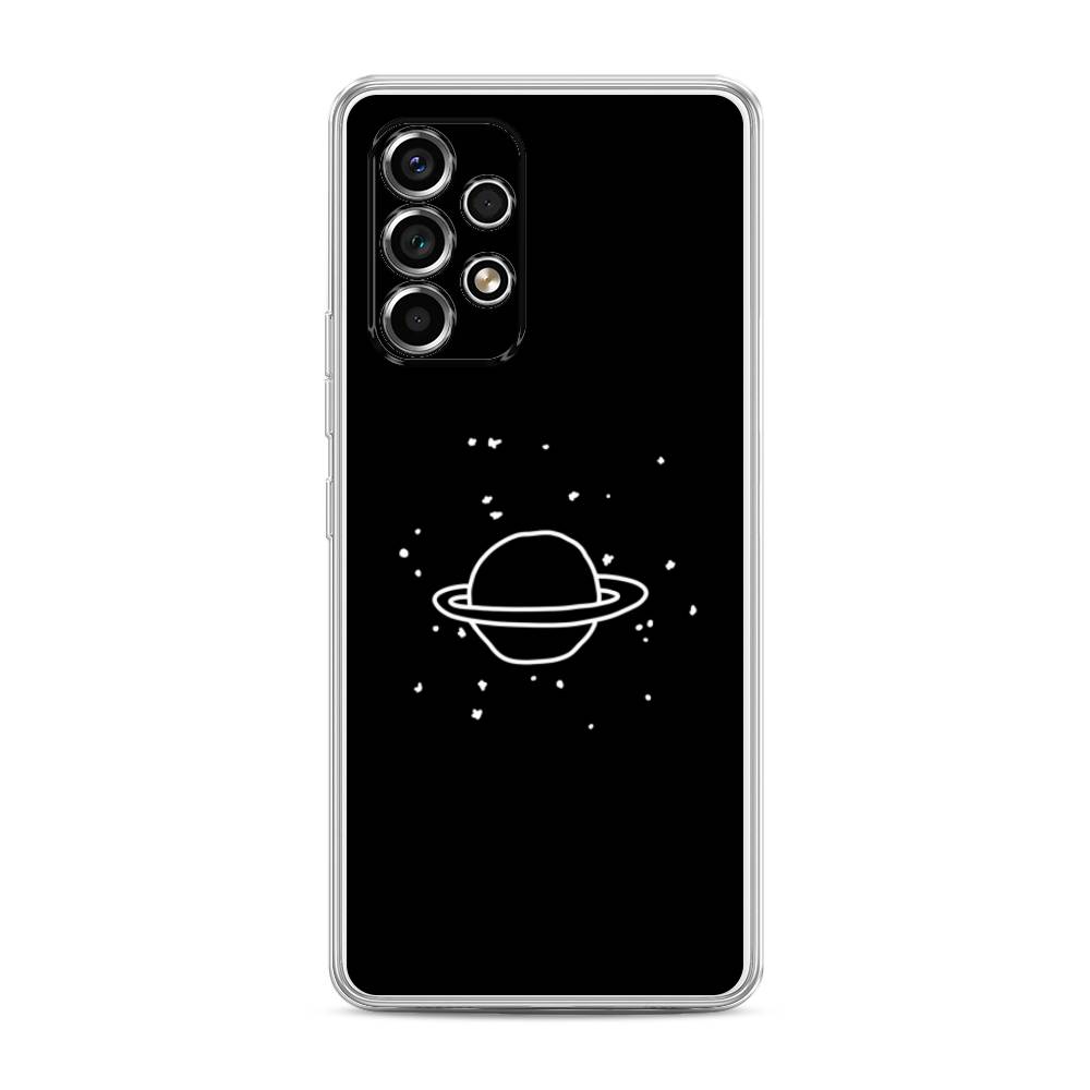 

Чехол Awog на Samsung Galaxy A53 / Самсунг A53 "Дудл Юпитера", Белый;черный, 2104550-4