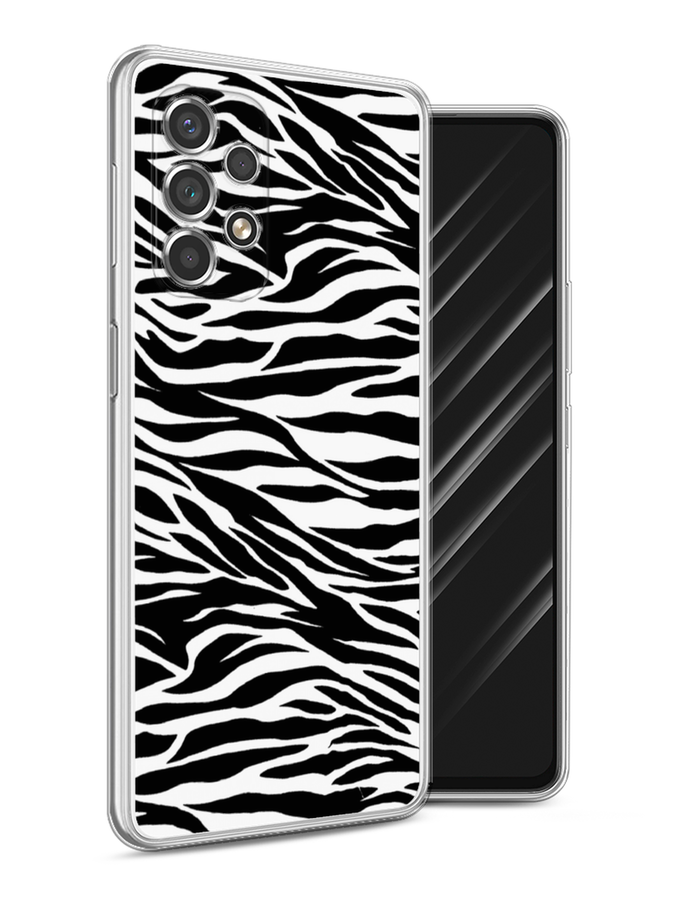 

Чехол Awog на Samsung Galaxy A53 / Самсунг A53 "Принт зебра", Белый;серый;черный, 2104550-7