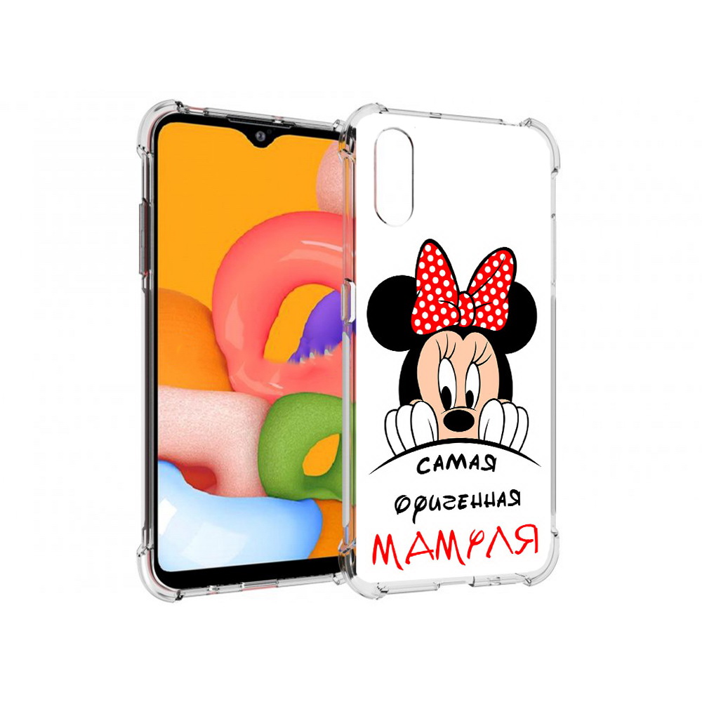 

Чехол MyPads Tocco для Samsung Galaxy A01 Самая лучшая мамуля Мини Маус (PT144711.509.152), Прозрачный, Tocco