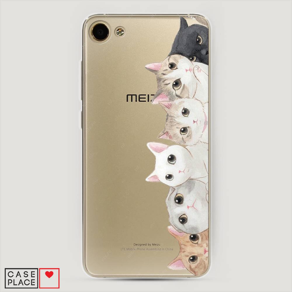 

Чехол Awog "Котики" для Meizu U10