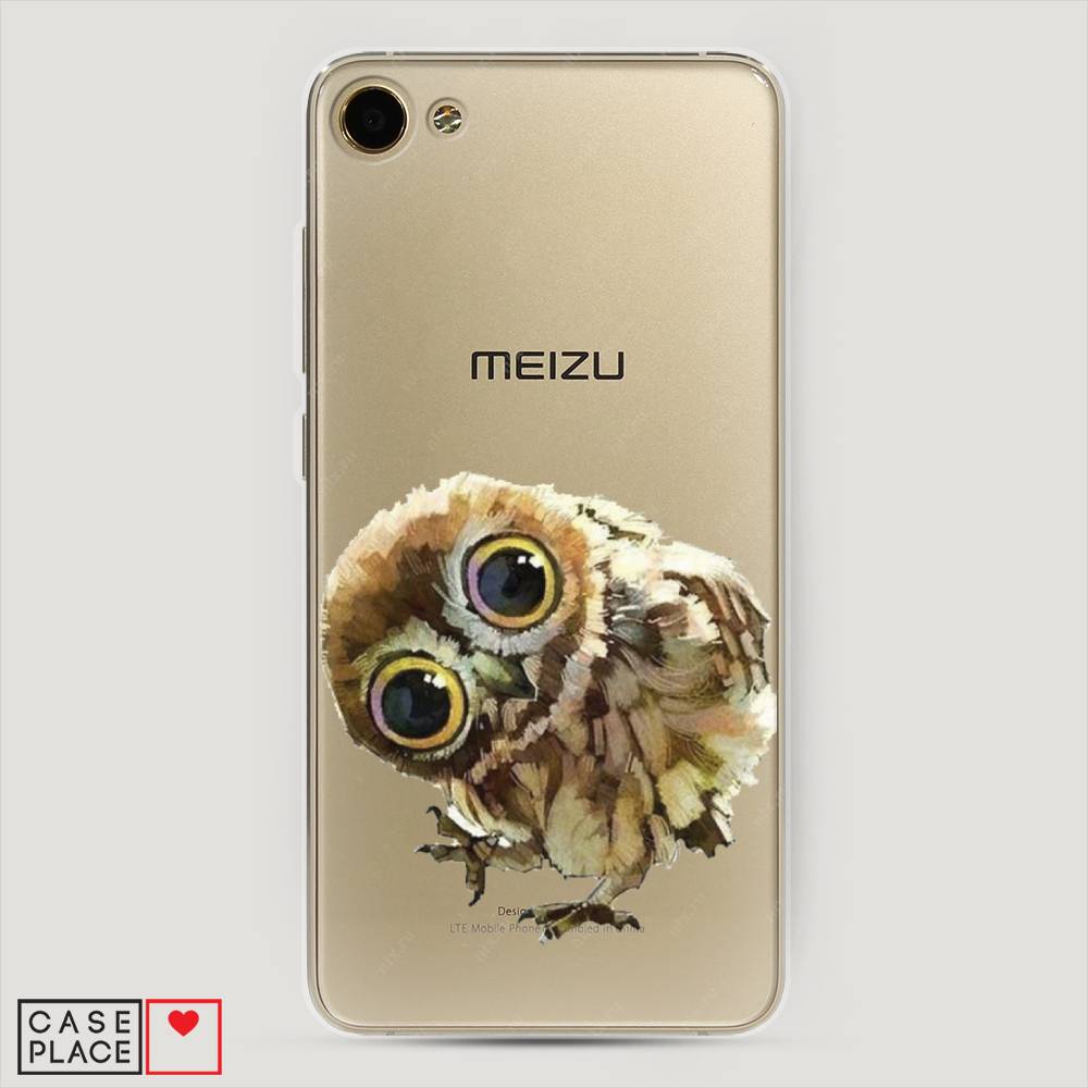 

Чехол Awog на Meizu U10 "Любопытный совенок", Коричневый;белый;прозрачный, 71250-1