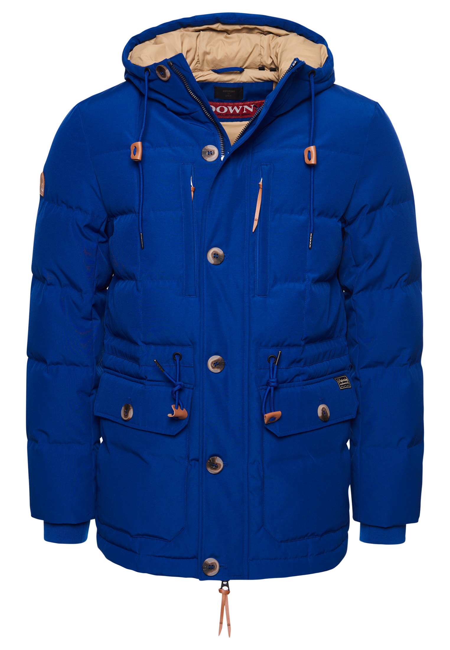 Парка мужская Superdry M5011237A голубая M