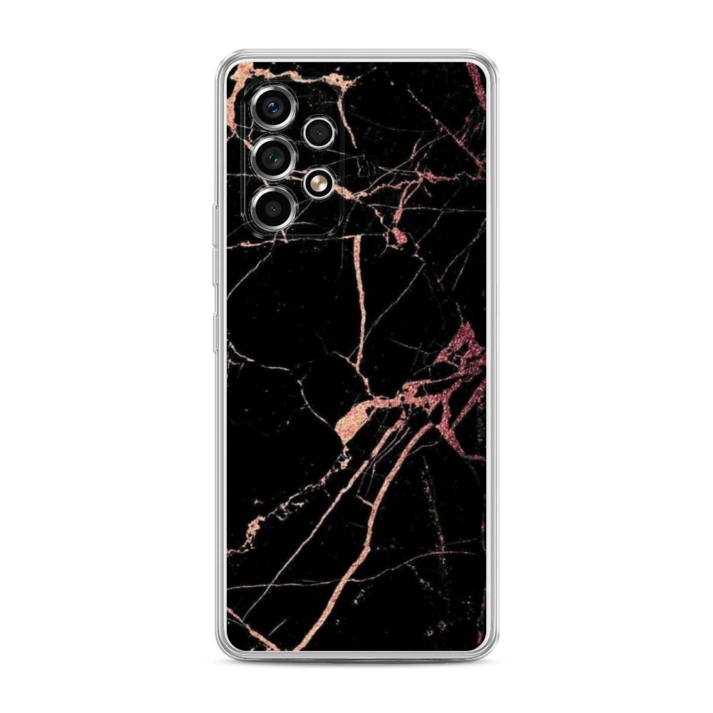 фото Чехол awog "мрамор розовое золото" для samsung galaxy a53