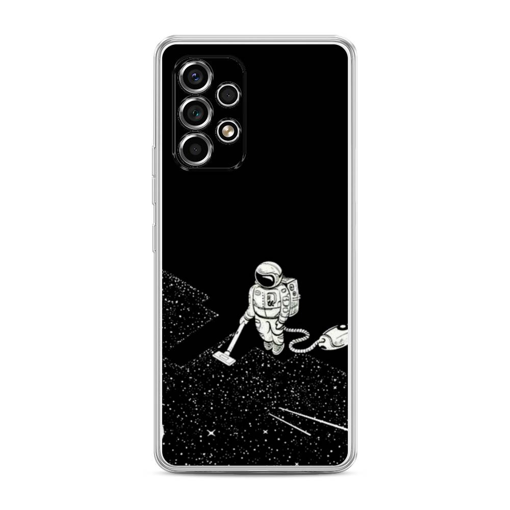 фото Чехол awog "космонавт с пылесосом" для samsung galaxy a53
