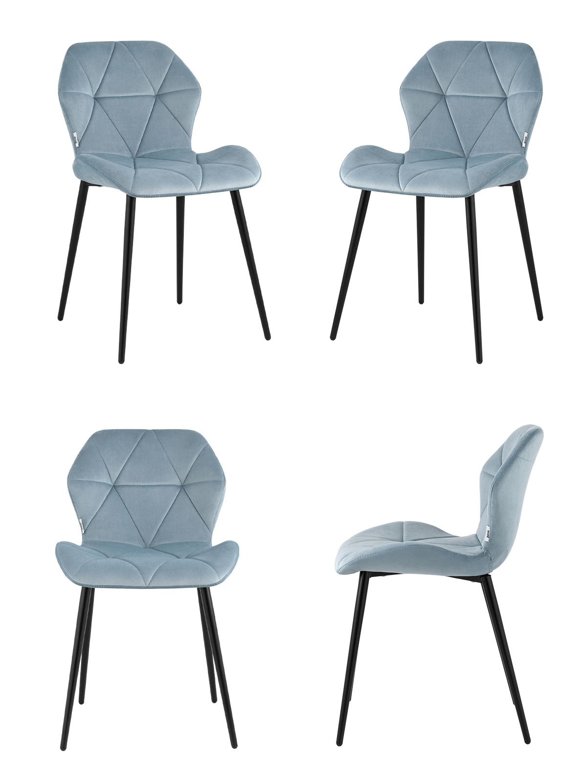 фото Стул stool group эдвин av 407-cdb-08 box, пыльно-голубой