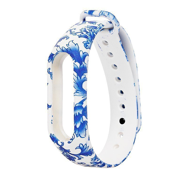 

Ремешок Xiaomi Mi Band 2 силиконовый (рис.9), Разноцветный