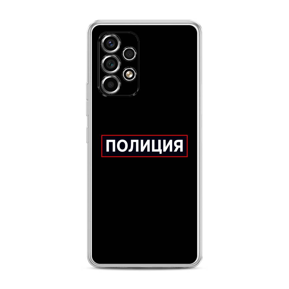 фото Чехол awog "police logo" для samsung galaxy a53