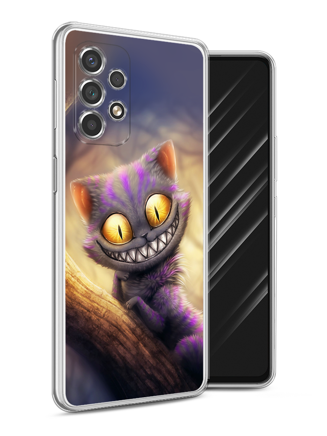 

Чехол Awog на Samsung Galaxy A53 / Самсунг A53 "Cheshire Cat", Фиолетовый;желтый, 2104550-1