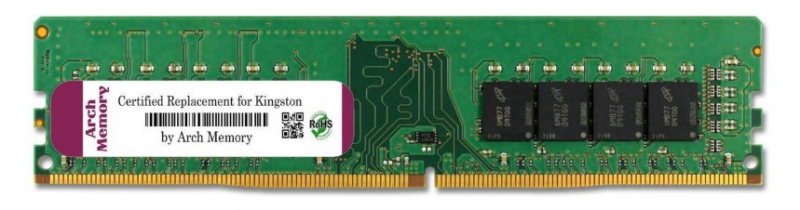 

Модуль памяти Kingston DDR4 Dimm 8Gb 2666MHz CL19 (KVR26N19S6/8)