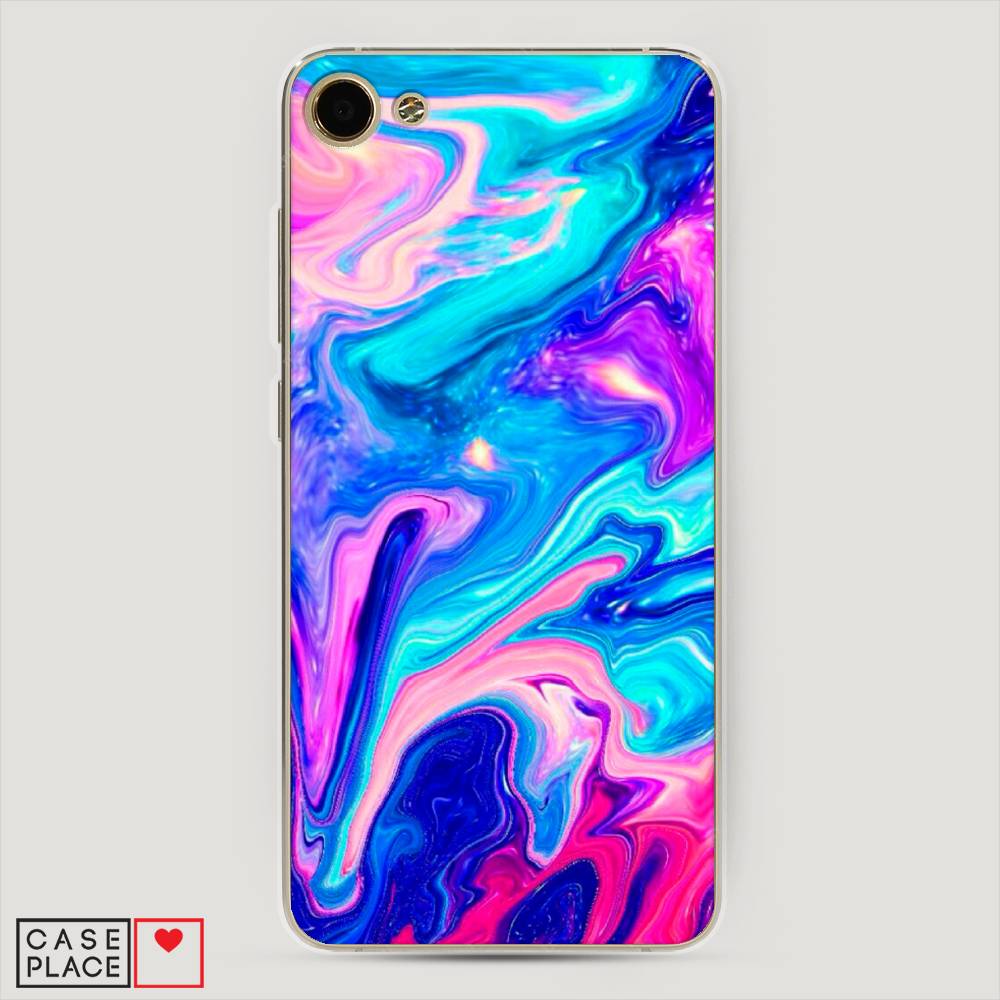 

Чехол Awog на Meizu U10 "Потеки краски", Розовый, 71250-10