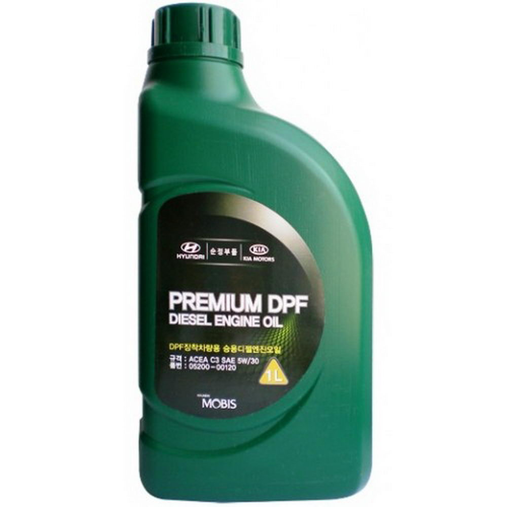 

Масло моторное HYUNDAI/KIA PREMIUM DPF Diesel 5W-30 синтетическое 1 л 05200-00120