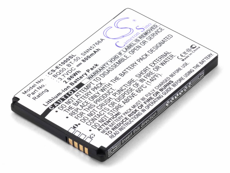 

Аккумуляторная батарея для Motorola BQ50, BT50, SNN5771A, SNN5804A