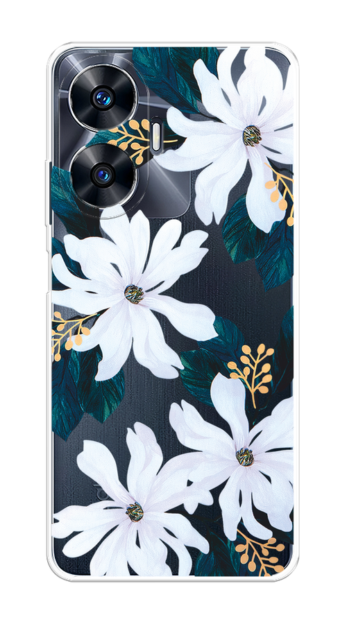 

Чехол Homey на Realme C55 "Delilah Flower", Зеленый;белый, 2513850-1